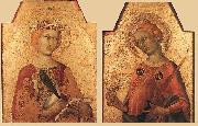 Simone Martini, St Catherine and St Lucy